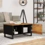 Mesa de centro madera maciza mango y contrachapada 80x50x40 cm de vidaXL, Mesas de centro - Ref: Foro24-350635, Precio: 93,33...