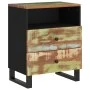 Nachttisch aus recyceltem Holz und Sperrholz 50x33x62 cm von vidaXL, Nachttische - Ref: Foro24-350666, Preis: 129,43 €, Rabat...