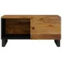 Mesa de centro madera maciza mango y contrachapada 80x50x40 cm de vidaXL, Mesas de centro - Ref: Foro24-350635, Precio: 93,33...