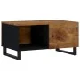 Mesa de centro madera maciza mango y contrachapada 80x50x40 cm de vidaXL, Mesas de centro - Ref: Foro24-350635, Precio: 93,33...
