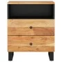 Nachttisch aus Sperrholz aus Akazienholz, 50 x 33 x 62 cm von vidaXL, Nachttische - Ref: Foro24-350665, Preis: 124,34 €, Raba...