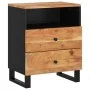 Mesita de noche madera acacia madera contrachapada 50x33x62 cm de vidaXL, Mesitas de noche - Ref: Foro24-350665, Precio: 124,...