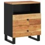 Mesita de noche madera acacia madera contrachapada 50x33x62 cm de vidaXL, Mesitas de noche - Ref: Foro24-350665, Precio: 124,...
