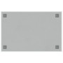 Pizarra magnética de pared vidrio templado blanco 60x40 cm