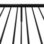 Estructura de cama con cabecero y estribo metal negro 75x190 cm de vidaXL, Camas y somieres - Ref: Foro24-350872, Precio: 67,...