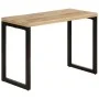 Mesa de comedor madera maciza de mango 110x50x76 cm de vidaXL, Mesas de cocina y de comedor - Ref: Foro24-350679, Precio: 221...