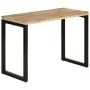Mesa de comedor madera maciza de mango 110x50x76 cm de vidaXL, Mesas de cocina y de comedor - Ref: Foro24-350679, Precio: 221...