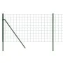 Cerca de alambre de acero galvanizado verde 1x10 m de vidaXL, Paneles de vallas - Ref: Foro24-154081, Precio: 73,19 €, Descue...