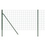 Grüner Zaun aus verzinktem Stahldraht, 1 x 10 m von vidaXL, Zaunpaneele - Ref: Foro24-154081, Preis: 74,12 €, Rabatt: %