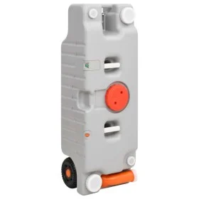 Wassertank mit Rädern für Camping grau 75 l von vidaXL, Camping und Wandern - Ref: Foro24-154412, Preis: 206,80 €, Rabatt: %