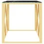 Couchtisch aus Edelstahl und Glas, 110 x 45 x 45 cm von vidaXL, Couchtisch - Ref: Foro24-349964, Preis: 155,55 €, Rabatt: %