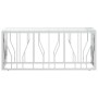 Stainless steel and glass coffee table 110x45x45 cm by vidaXL, Coffee table - Ref: Foro24-350049, Price: 161,95 €, Discount: %