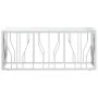 Stainless steel and glass coffee table 110x45x45 cm by vidaXL, Coffee table - Ref: Foro24-350049, Price: 159,72 €, Discount: %