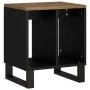 Beistelltisch aus Massivholz Mango und Technologie 40x31x46 cm von vidaXL, Nachttische - Ref: Foro24-350647, Preis: 36,40 €, ...