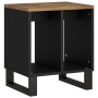 Beistelltisch aus Massivholz Mango und Technologie 40x31x46 cm von vidaXL, Nachttische - Ref: Foro24-350647, Preis: 41,12 €, ...