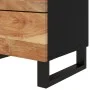 Mesita de noche madera acacia madera contrachapada 50x33x62 cm de vidaXL, Mesitas de noche - Ref: Foro24-350661, Precio: 166,...