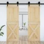 NARVIK solid pine wood door 70x210 cm by vidaXL, Doors - Ref: Foro24-154442, Price: 116,84 €, Discount: %