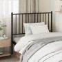 Cabecero de metal negro 100 cm de vidaXL, Cabeceros y pies de cama - Ref: Foro24-350893, Precio: 26,47 €