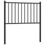 Kopfteil aus schwarzem Metall, 100 cm von vidaXL, Kopf- und Fußteile - Ref: Foro24-350893, Preis: 25,54 €, Rabatt: %