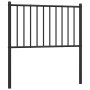 Kopfteil aus schwarzem Metall, 100 cm von vidaXL, Kopf- und Fußteile - Ref: Foro24-350893, Preis: 25,97 €, Rabatt: %