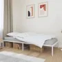 Bettgestell aus weißem Metall, 90 x 200 cm von vidaXL, Betten und Lattenroste - Ref: Foro24-350906, Preis: 56,65 €, Rabatt: %