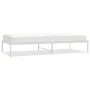 Bettgestell aus weißem Metall, 90 x 200 cm von vidaXL, Betten und Lattenroste - Ref: Foro24-350906, Preis: 56,65 €, Rabatt: %