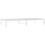 Bettgestell aus weißem Metall, 90 x 200 cm von vidaXL, Betten und Lattenroste - Ref: Foro24-350906, Preis: 56,65 €, Rabatt: %