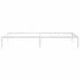 Bettgestell aus weißem Metall, 90 x 200 cm von vidaXL, Betten und Lattenroste - Ref: Foro24-350906, Preis: 56,65 €, Rabatt: %