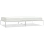 Bettgestell aus weißem Metall, 107 x 203 cm von vidaXL, Betten und Lattenroste - Ref: Foro24-350909, Preis: 69,07 €, Rabatt: %