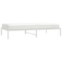 Bettgestell aus weißem Metall, 107 x 203 cm von vidaXL, Betten und Lattenroste - Ref: Foro24-350909, Preis: 69,07 €, Rabatt: %