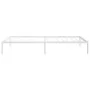 White metal bed frame 107x203 cm by vidaXL, Beds and slatted bases - Ref: Foro24-350909, Price: 67,93 €, Discount: %