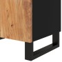Mesita de noche madera acacia madera contrachapada 50x33x60 cm de vidaXL, Mesitas de noche - Ref: Foro24-350657, Precio: 96,9...