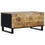 Solid mango wood and plywood coffee table 80x50x40 cm by vidaXL, Coffee table - Ref: Foro24-350636, Price: 74,64 €, Discount: %