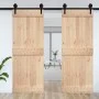 NARVIK-Tür aus massivem Kiefernholz, 85 x 210 cm von vidaXL, Türen - Ref: Foro24-154432, Preis: 113,72 €, Rabatt: %