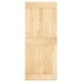 NARVIK-Tür aus massivem Kiefernholz, 85 x 210 cm von vidaXL, Türen - Ref: Foro24-154432, Preis: 113,72 €, Rabatt: %