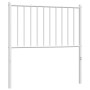 Kopfteil aus weißem Metall, 80 cm von vidaXL, Kopf- und Fußteile - Ref: Foro24-350958, Preis: 21,59 €, Rabatt: %