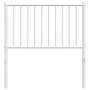 Kopfteil aus weißem Metall, 80 cm von vidaXL, Kopf- und Fußteile - Ref: Foro24-350958, Preis: 21,22 €, Rabatt: %