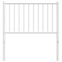 Kopfteil aus weißem Metall, 80 cm von vidaXL, Kopf- und Fußteile - Ref: Foro24-350958, Preis: 21,59 €, Rabatt: %