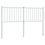 Kopfteil aus weißem Metall, 140 cm von vidaXL, Kopf- und Fußteile - Ref: Foro24-350964, Preis: 32,37 €, Rabatt: %
