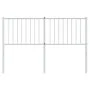 Kopfteil aus weißem Metall, 140 cm von vidaXL, Kopf- und Fußteile - Ref: Foro24-350964, Preis: 32,37 €, Rabatt: %