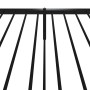 Bed frame with headboard and black metal footboard 90x190 cm by vidaXL, Beds and slatted bases - Ref: Foro24-350874, Price: 6...
