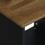 Couchtisch aus massivem Mangoholz und Sperrholz, 40 x 31 x 46 cm von vidaXL, Couchtisch - Ref: Foro24-350643, Preis: 44,79 €,...