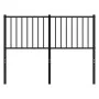 Kopfteil aus schwarzem Metall, 120 cm von vidaXL, Kopf- und Fußteile - Ref: Foro24-350895, Preis: 28,62 €, Rabatt: %