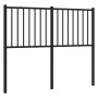 Kopfteil aus schwarzem Metall, 120 cm von vidaXL, Kopf- und Fußteile - Ref: Foro24-350895, Preis: 29,11 €, Rabatt: %