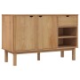OTTA sideboard solid pine wood 114x43x73.5 cm by vidaXL, Sideboards - Ref: Foro24-351300, Price: 157,03 €, Discount: %