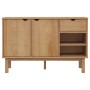 OTTA sideboard solid pine wood 114x43x73.5 cm by vidaXL, Sideboards - Ref: Foro24-351300, Price: 157,03 €, Discount: %