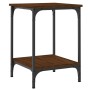 Brauner Eichenholz-Ingenieurtisch 40x40x55 cm von vidaXL, Couchtisch - Ref: Foro24-832827, Preis: 34,94 €, Rabatt: %