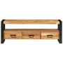 Solid acacia wood TV cabinet 120x30x45 cm by vidaXL, TV Furniture - Ref: Foro24-351670, Price: 241,53 €, Discount: %