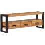 TV-Schrank aus massivem Akazienholz, 120 x 30 x 45 cm von vidaXL, TV-Möbel - Ref: Foro24-351670, Preis: 246,60 €, Rabatt: %