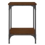 Brauner Eichenholz-Ingenieurtisch 40x40x55 cm von vidaXL, Couchtisch - Ref: Foro24-832827, Preis: 34,94 €, Rabatt: %
